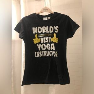Worlds Best Yoga Instructor Women’s T-shirt
